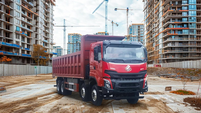 至高11万补贴+超强运力！乘龙H7 8x4纯电自卸车助您赚更多